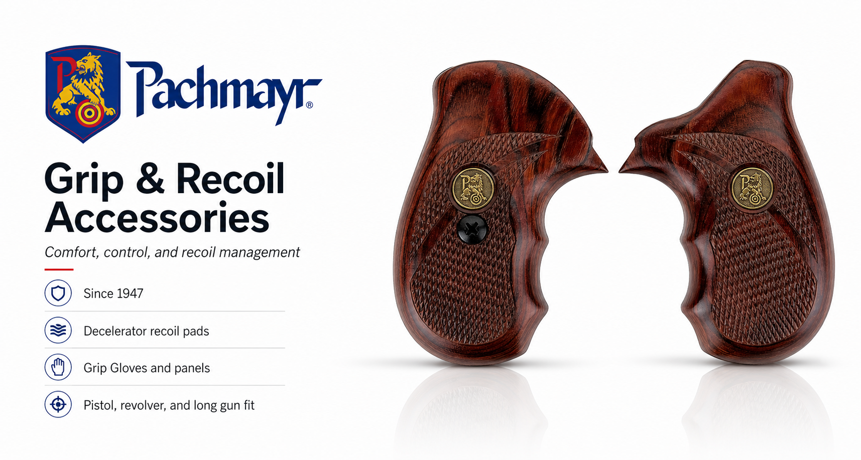 Pachmayr Grips & Accessories for Sale — Recoil Pads, Grip Gloves & More | Impact Guns