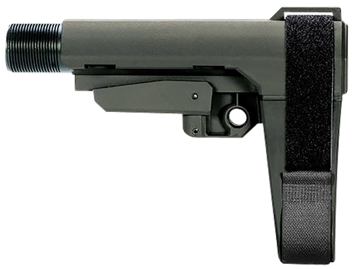 SB Tactical SBA3 X Synthetic Stealth Gray 5-Position Adjustable for AR ...