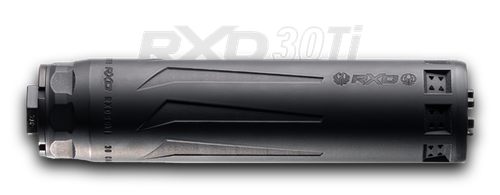 Dead Air Ruger RXD30Ti 30 Cal, Titanium Construction, Black Finish ...