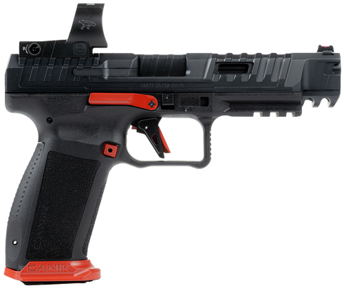 Century Arms SFx Rival Black / Red 9mm 5″ Barrel 18-Rounds