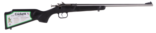 Crickett Gen2 Youth .22 Mag 16″ Blk/SS 1rd