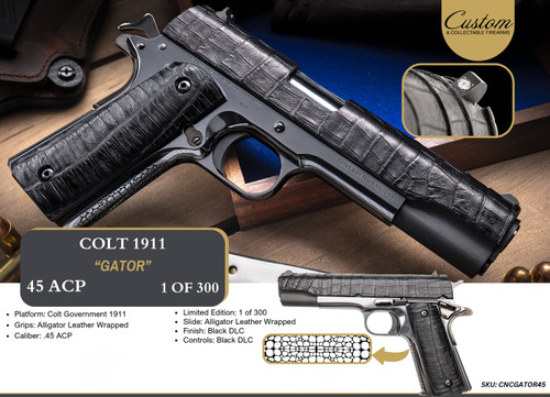 CNC Colt Government Gator Exclusive 1 of 300 45 ACP 5