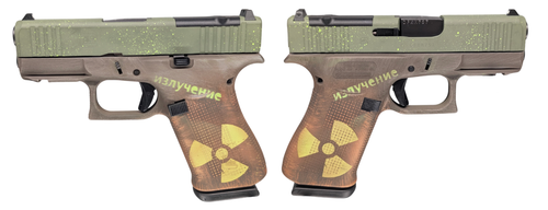 Glock 43X MOS DOOMSDAY Cerakote Slim 9mm, 3.41