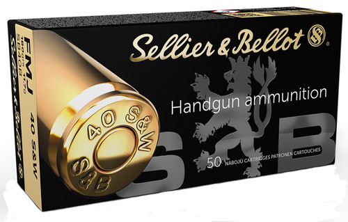 Sellier-Bellot .40 S&W 180gr FMJ – 50rd