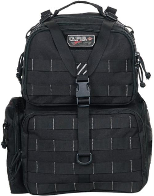 Range Back Cover GPS Tactical Range Backpack, Black, Visual ID Storage System, External ...