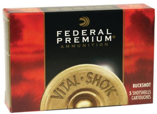 Federal 12 Gauge BUCKSHOT – 5rd
