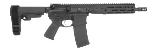 LWRC ICDI AR15 5.56 NATO 30+1 10.5" Barrel, Black Receiver w/Picatinny Rail, M-LOK Handguard, Black Polymer SB Tactical SBA3 Brace, Black Polymer Grip