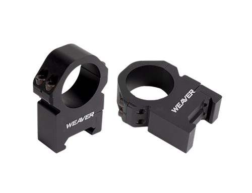 Turkish Rifle Scope Weaver Precision Scope Rings, 30mm Tube, Medium, Matte Black
