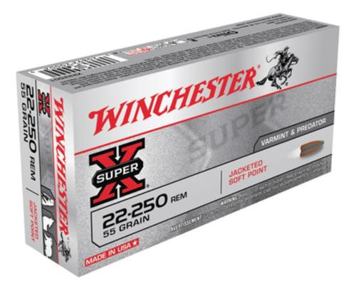 Winchester .22-250 Remington 55gr – 20rd