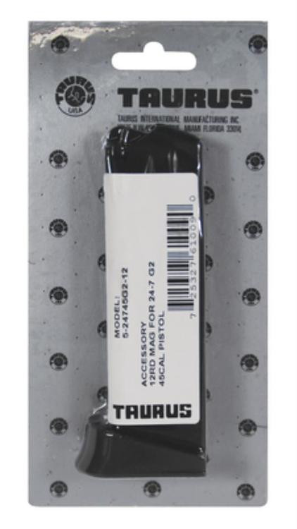 Taurus Magazine, 45 ACP, 12rd, Fits PT247 & G2, Blue Finish ...