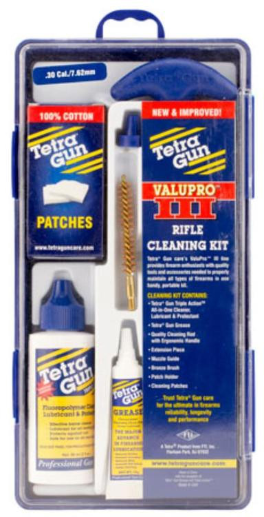 Tetra Gun ValuPro III Kit Di Pulizia Per Pistola E Fucile Calibro .17, Con Asta Pieghevole E Custodia
