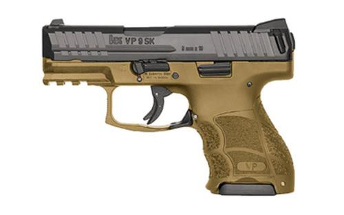 HK, VP9SK, Striker Fired, 9mm, 3.39