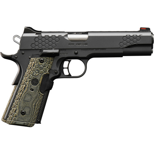 Kimber KHX Custom 45 ACP, 5" Barrel, Black, Hogue G10 Grip, 8rd