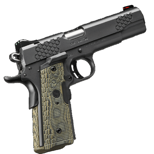 Kimber KHX Custom 1911 9MM 5" Barrel, Hogue Lasergrip, Fiber Optic Front, 8rd Mag