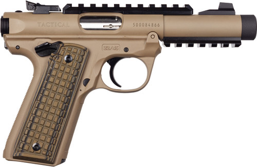 LS Grips Copper & Silver Pearl Grips For Ruger Mark IV 22/45 (MK 4)