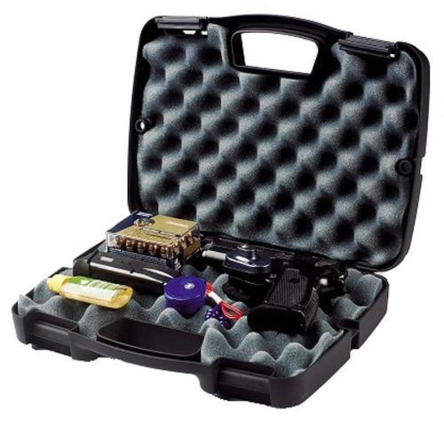 Plano Gun Guard SE Single Scoped Handgun Case Plastic Ribbed Black 13.5 ...