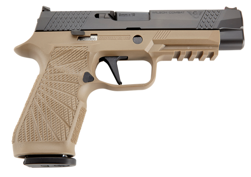 Wilson WCP320, 9MM, 4.70″ Barrel, 17 Rds, Tan Black DLC – 810025503413