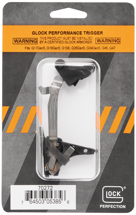 Glock Performance Trigger, Flat Faced, Includes Trigger Trigger Bar and ...