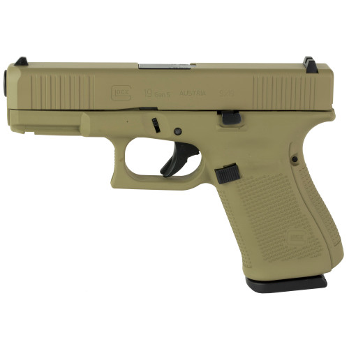 トイガン Glock 19 Tan Glock 19 M.O.S. GEN 5 9mm, 4.02