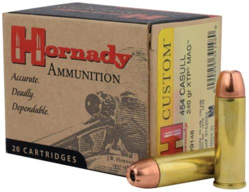 Hornady .454 Casull 240gr XTP – 20rd