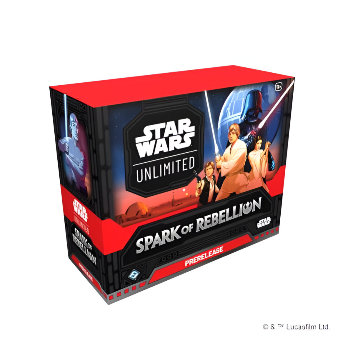 Star Wars Unlimited Tcg Spark Of Rebellion Prerelease Box Launch Your Galactic Journey, Includes 6 Booster Packs For Ages 12+ And 2+ Players With 20 Minute Playtime SWH0104en - Saga Concepts Star Wars Unlimited Tcg Spark Of Rebellion Prerelease Box Launch Your Galactic Journey, Includes 6 Booster Packs For Ages 12+ And 2+ Players With 20 Minute Playtime SWH0104en - Saga Concepts