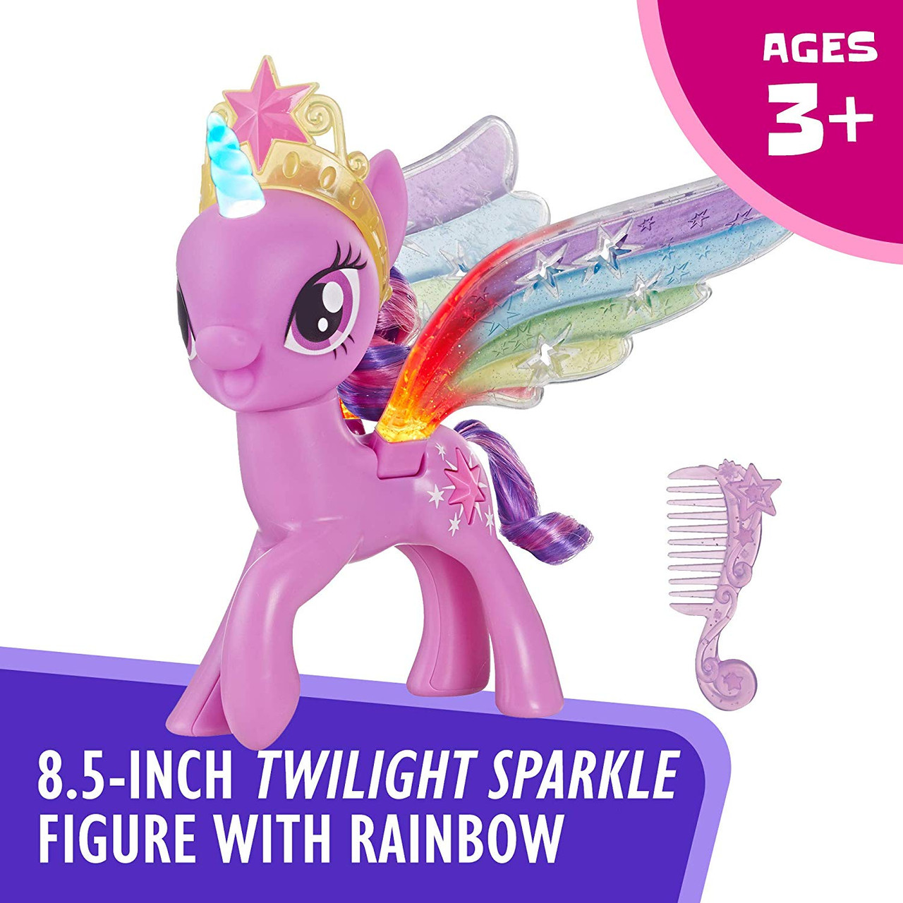 My Little Pony Rainbow Wings Twilight Sparkle Pony Figure with
