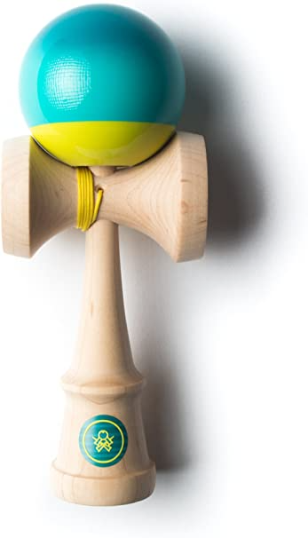 Sweets Kendamas Prime Pro Model Kendama - Sticky Paint, Hardwood Maple,  Extra String Accessory Bundle (Christian Fraser) - Saga Concepts