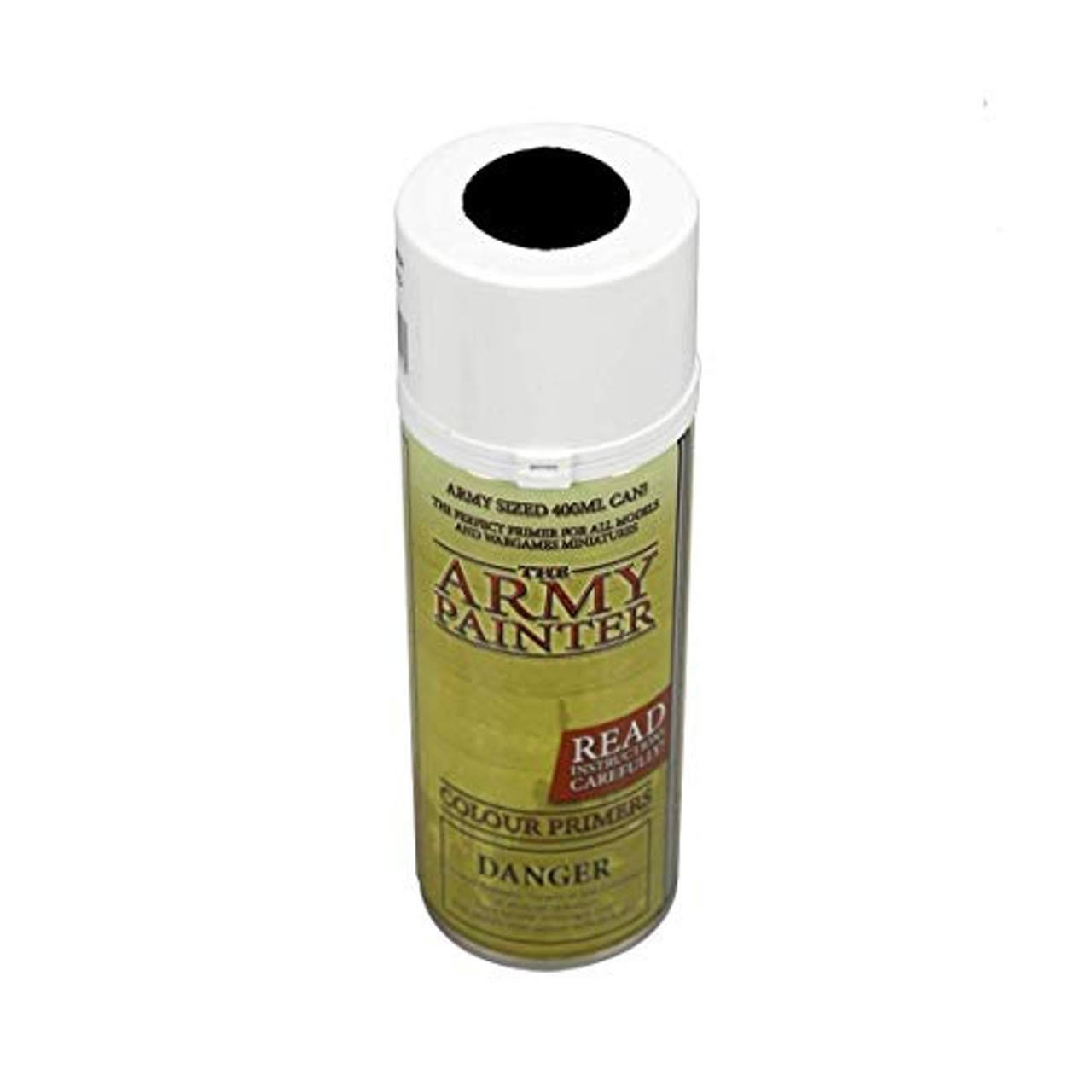 The Army Painter Color Primer Spray Paint, Crystal Blue, 400ml, 13.5oz -  Acrylic Spray Undercoat for Miniature Painting - Spray Primer for Plastic