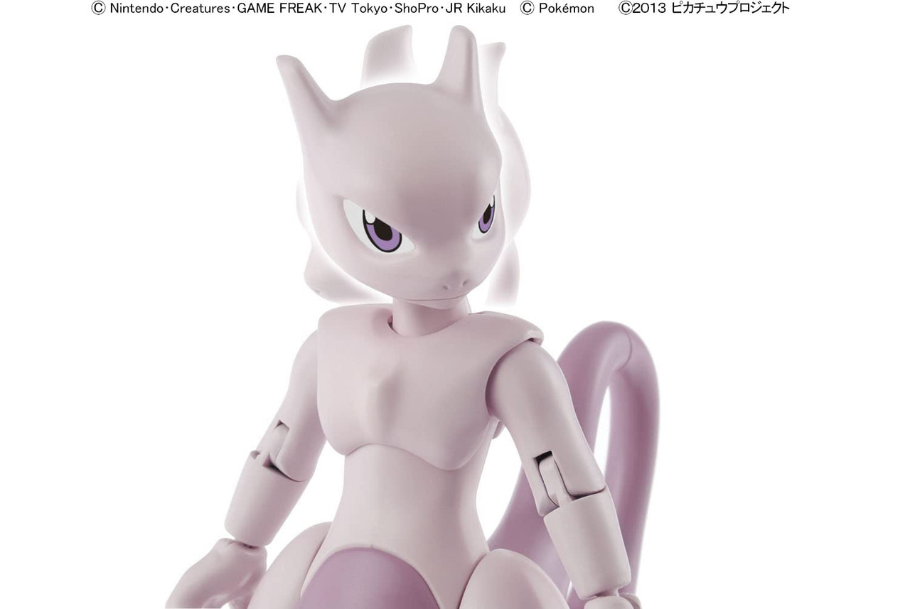 Pokemon: Mewtwo Bandai Model Kit Saga Concepts1