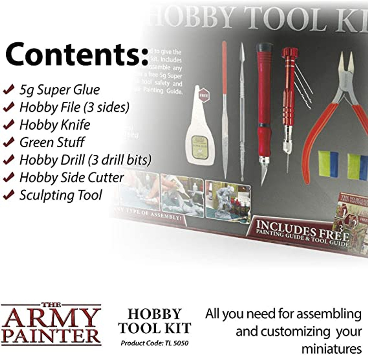 The Army Painter Hobby Tool Kit Set of 7 TL5050 - Saga Concepts