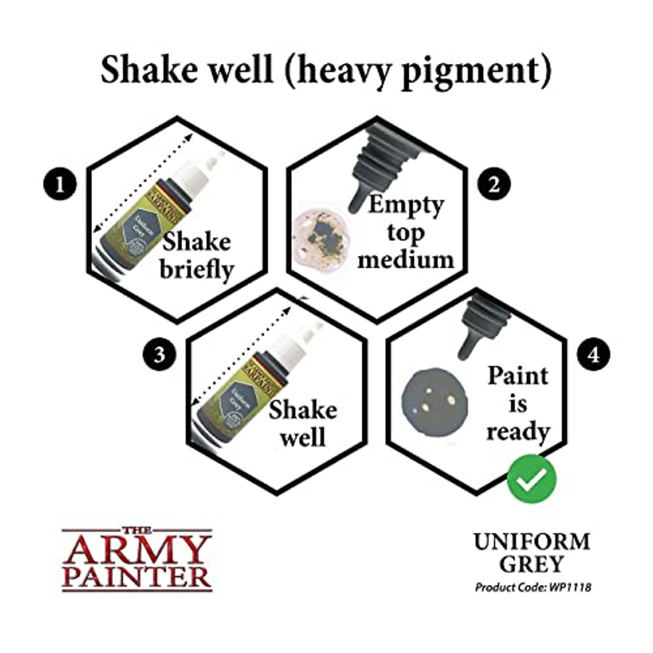 The Army Painter Warpaints Non-Toxic Water Based Airbrush Paint