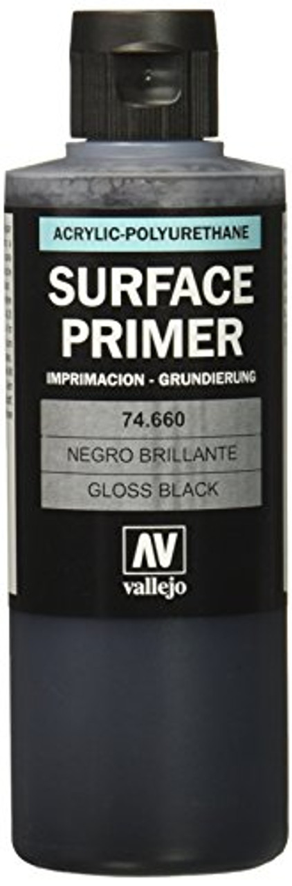 Primer Black 200ml - Primer - Vallejo - VAL74602