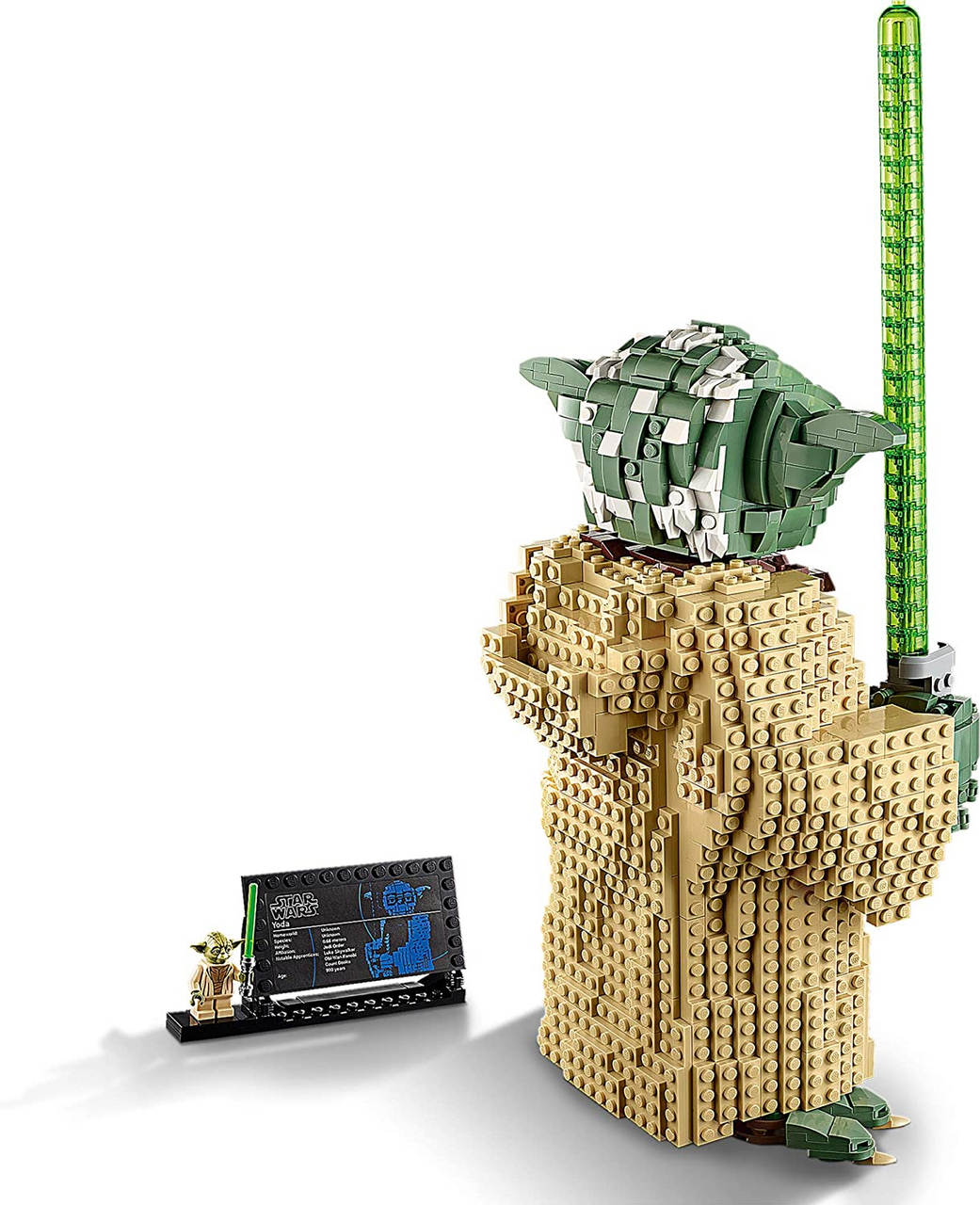 LEGO Star Wars Attack of The Clones Yoda Yoda Building Model and
