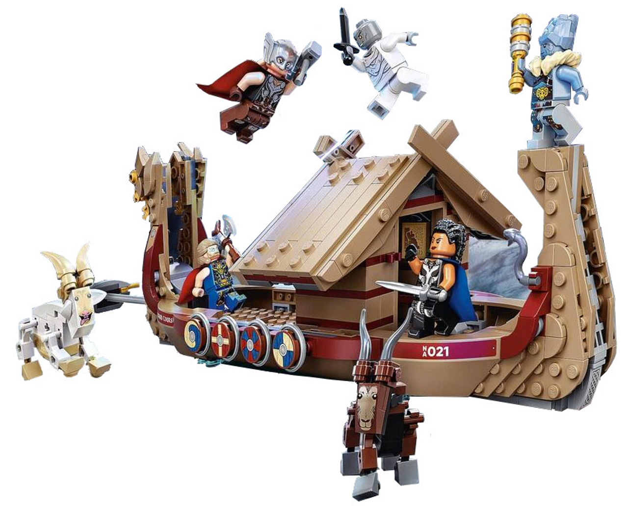 New THOR LEGO Set and Toys Reveal Look at LOVE AND THUNDER