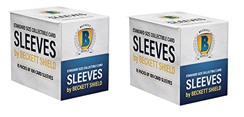Beckett Shield: Collectible Card Sleeves 100 CT  MGT Card Sleeves are  Smooth & Tough  Compatible with Pokemon, Yugioh, & Magic The Gathering Card  Sleeves - Saga Concepts