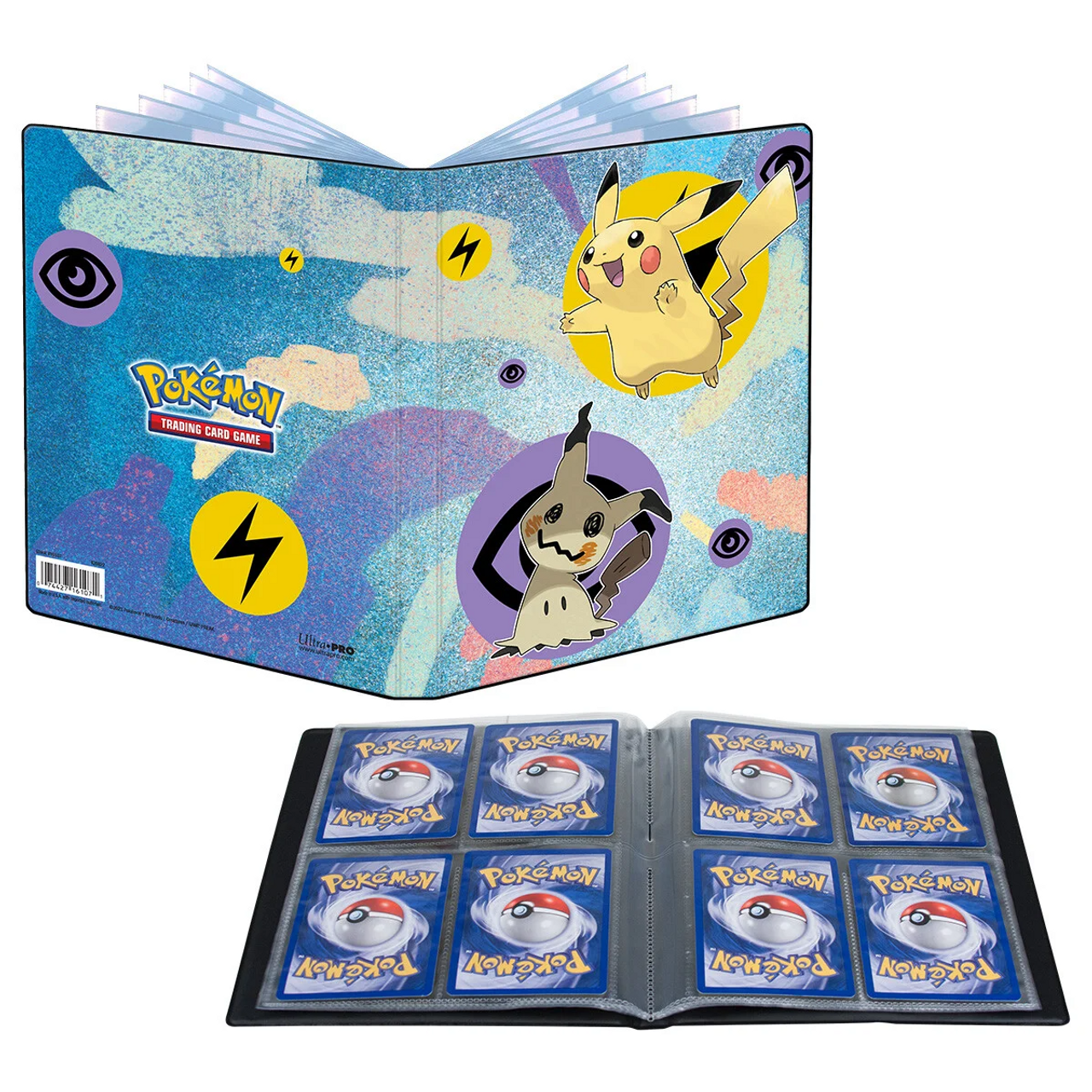 Pokémon: Sword and Shield 4-Pocket Portfolio - Ultra Pro, Holds & Protects  40 Single-Loaded or 80 Double-Loaded Trading Cards