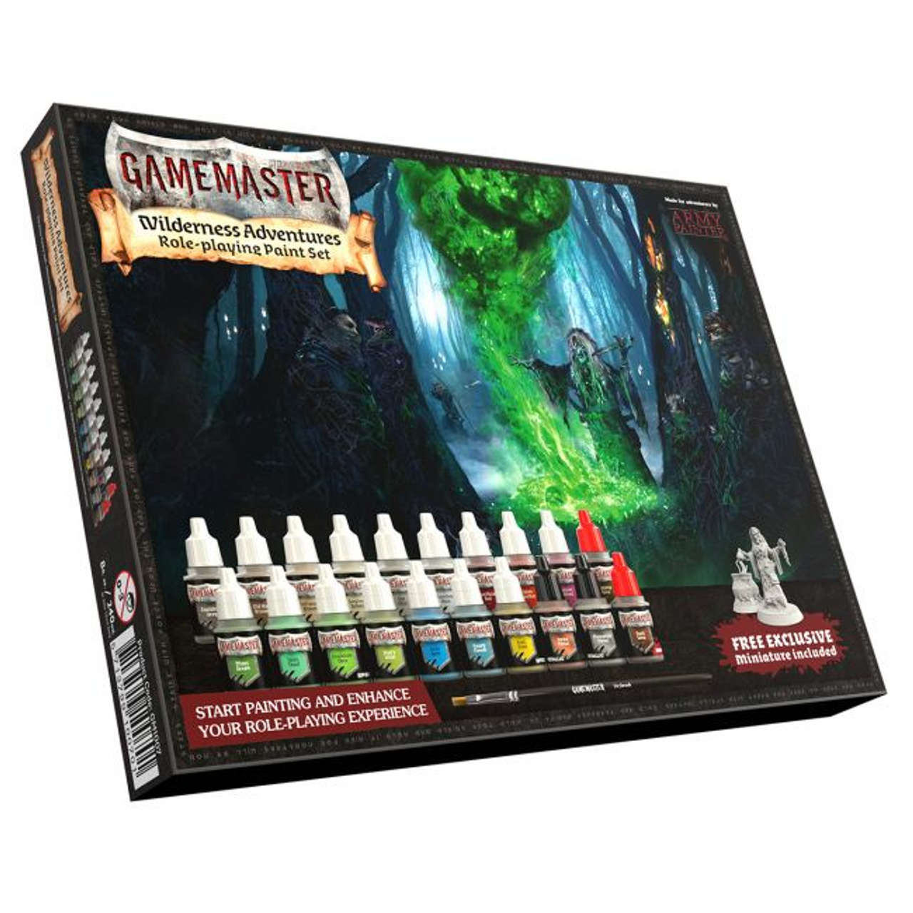 The Army Painter Gamemaster Wilderness Adventures Paint Set 20 Warpaint 20  x 12ml GM1007 - Saga Concepts