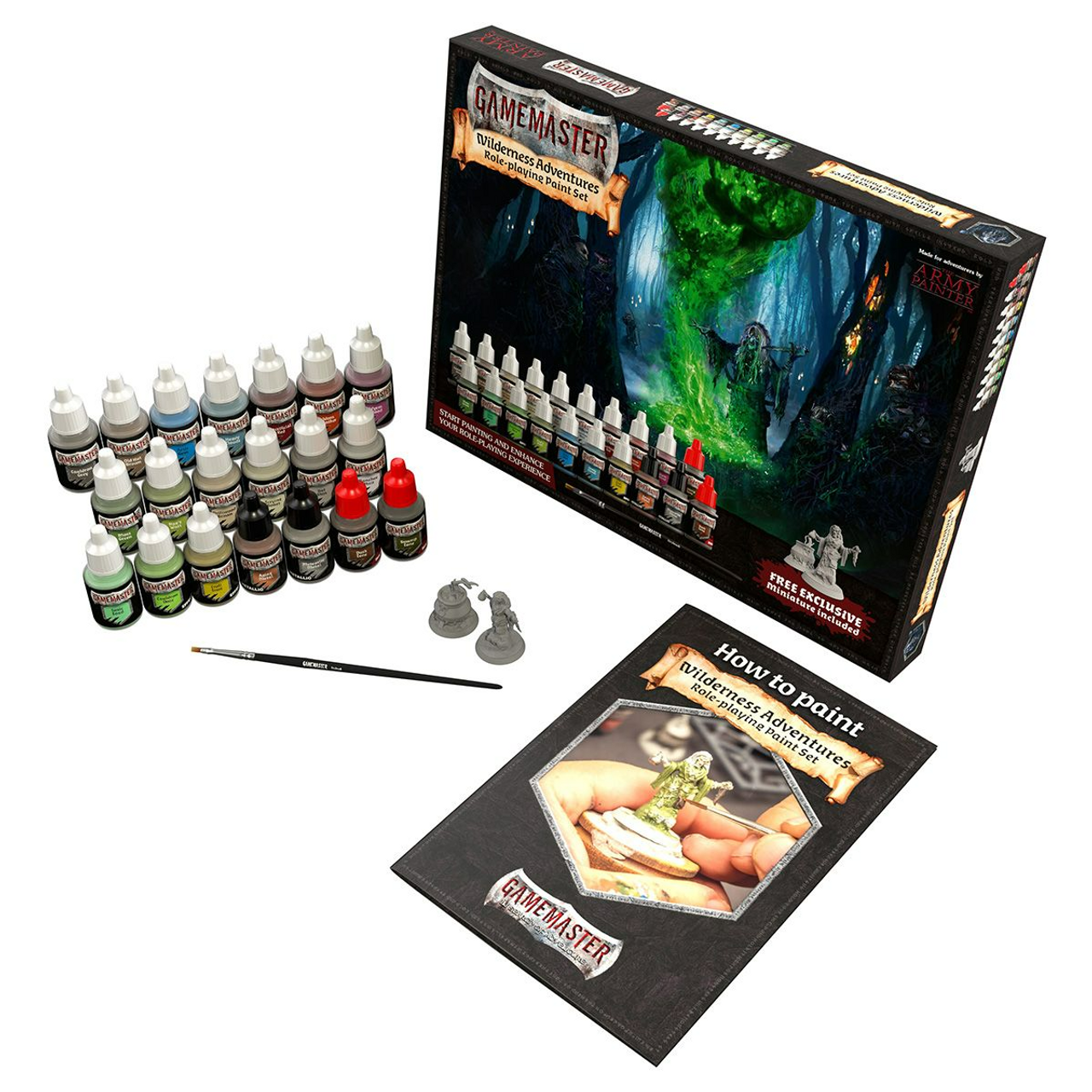 The Army Painter - DnD Paint Set Gamemaster Wandering Monsters Miniature  Painting Kit with Bonus Item