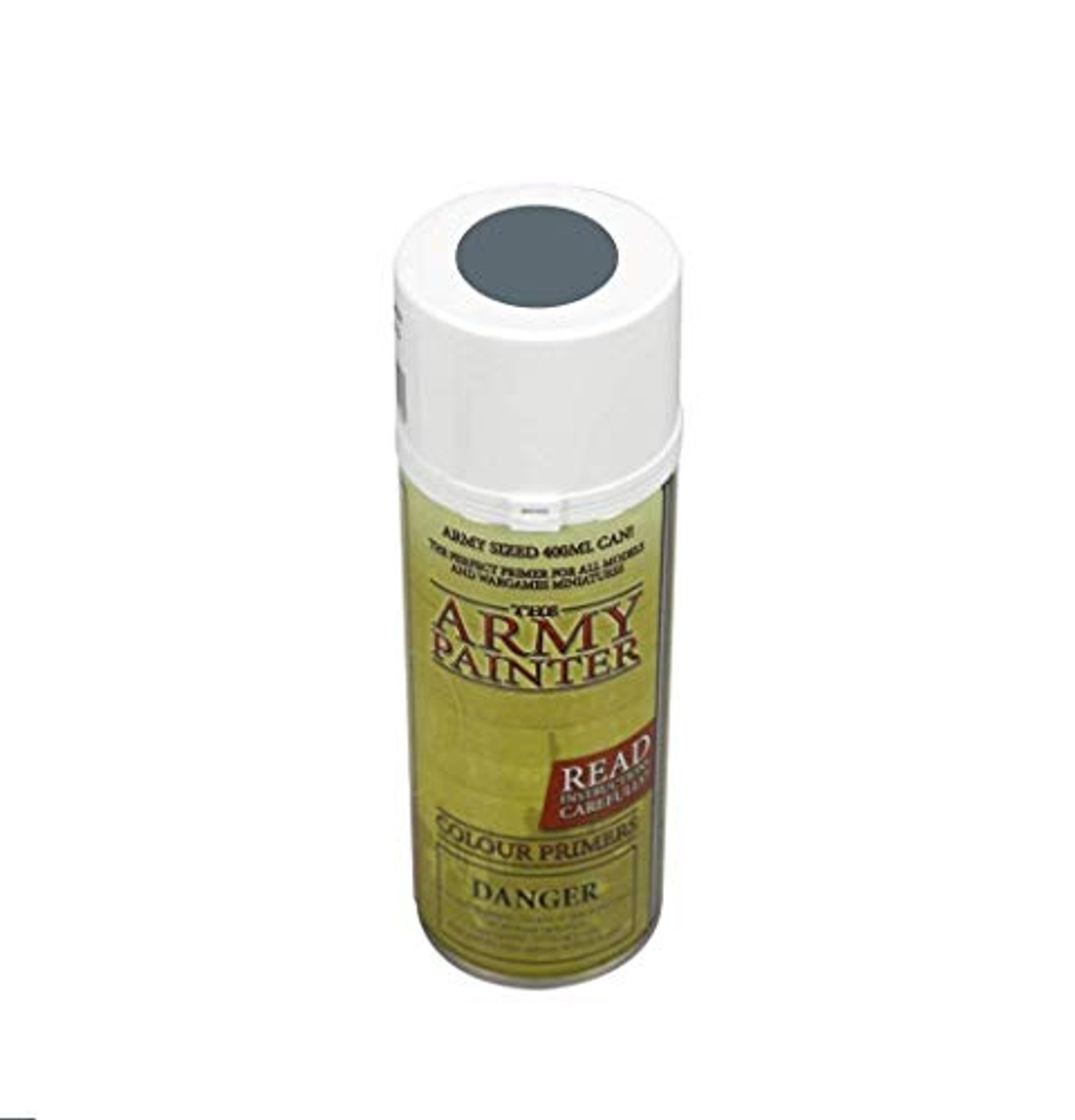 The Army Painter Color Primer Spray Paint, Ash Grey, 400ml, 13.5oz