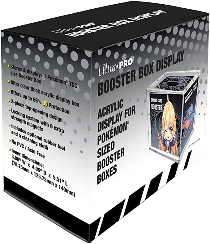 Ultra PRO Display Acrylic Holder- Pokemon Booster Box UPR15767 - Saga Concepts Ultra PRO Display Acrylic Holder- Pokemon Booster Box UPR15767 - Saga Concepts