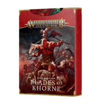 Games Workshop Warhammer Age Of Sigmar Warscroll Cards  Blades Of Khorne English 83-81