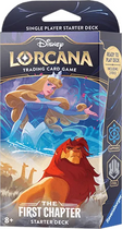 Disney Lorcana The First Chapter Starter Deck Sapphire and Steel 0714 Single Pack RVN-LORSTARTER-SapphireSteel