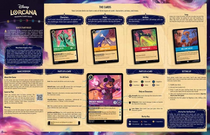 Disney Lorcana The First Chapter Starter Deck Sapphire and Steel 0714 Single Pack RVN-LORSTARTER-SapphireSteel