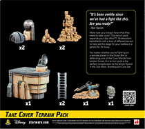 Star Wars Shatterpoint Take Cover Terrain Pack Transform Your Battlefields with Realistic Landscapes SWP17