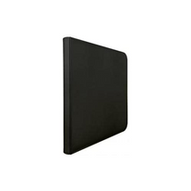 Ultra PRO - Vivid 12-Pocket Zippered PRO-Binder (Black) - Protect and Store your Valuable Gaming cards, Sports cards or Collectible Cards, Store and Protect Up to 480 Cards