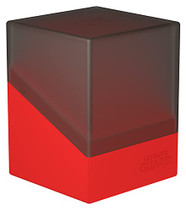 Ultimate Guard Deck Case Boulder Synergy Black Red 100Ct UGD011335