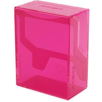Gamegenic Bastion 50+ Xl Pink Secure Deck Box Sleeved Cards With Compact Design GGS22026ML