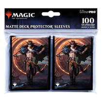 MTG Magic The Gathering CCG Outlaws of Thunder Junction 100ct Oko, the Ringleader Key Art Deck Protector Sleeves UPI-38357