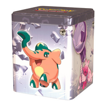 Pokemon TCG Stacking Tin (Q1 2024) Display  Metal Single Pack PKU85987-Metal