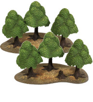 Monster Scenery Verdant Forest Pre-Painted Tabletop Game Scenery Bundle Pack of 2 MFC-10100K1-FBA
